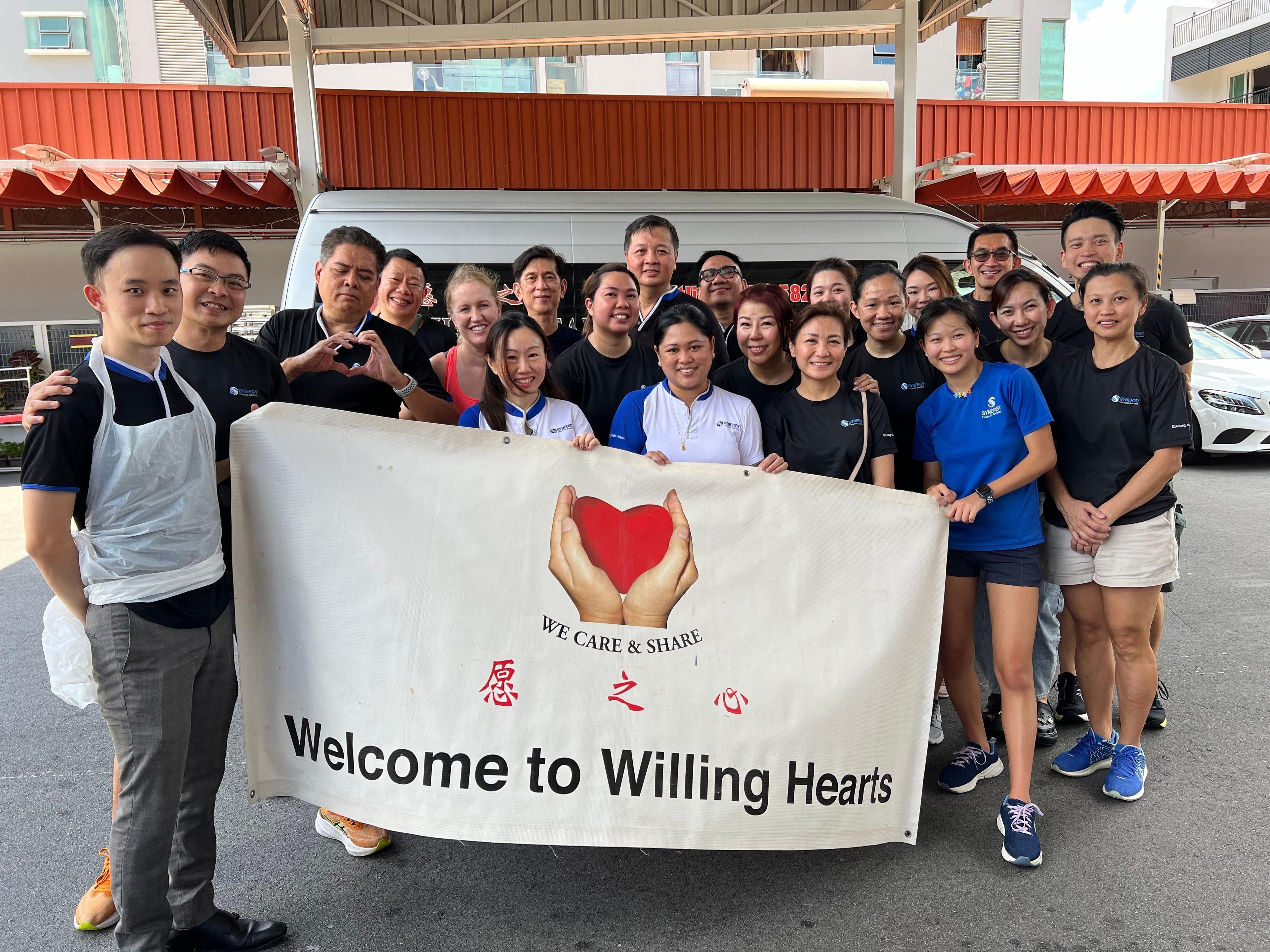 Giving Back at Willing Hearts Kitchen