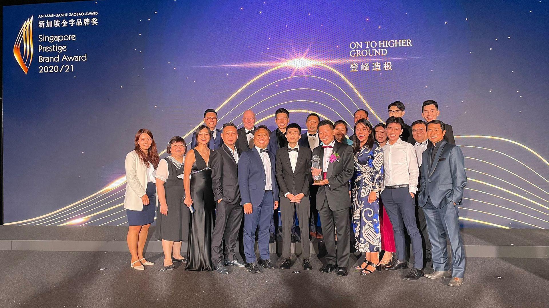 SYNERGY wins the Esteemed Singapore Prestige Brand Award (SPBA)