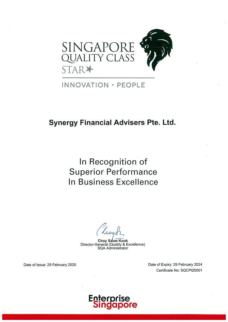 SYNERGY has been Awarded SQC STAR with People and Innovation