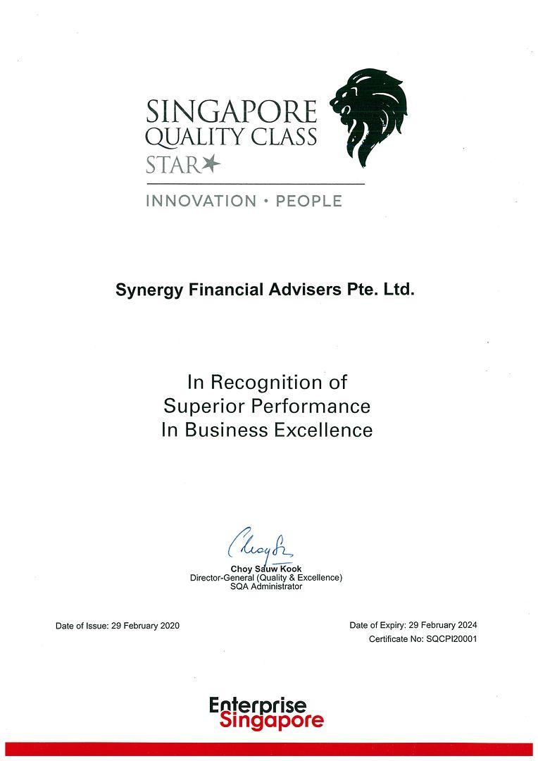 SYNERGY has been Awarded SQC STAR with People and Innovation