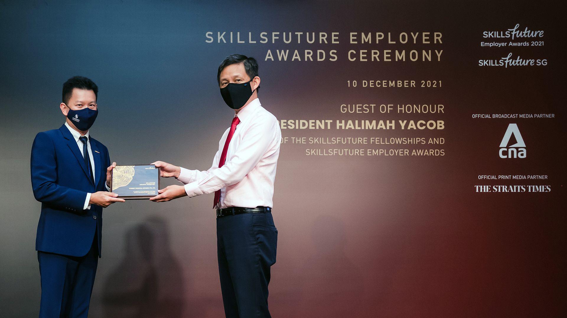 SYNERGY Receives SkillsFuture Employer Award